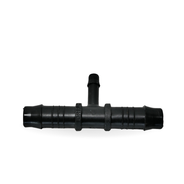 13mm to 6mm Reducing Tee - Plastic irrigation plumbing fitting
