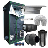 Grow Tent Starter 600 x 1600mm Kit - 250w Light Set - 100mm Fan & Carbon