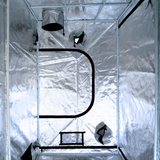 Grow Tent 2400 x 1200 x 2000mm 600D Fabric & Diamond Mylar - GT Indoor Gardens