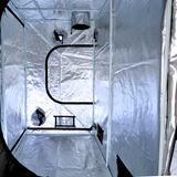 Grow Tent 2400 x 1200 x 2000mm 600D Fabric & Diamond Mylar - GT Indoor Gardens