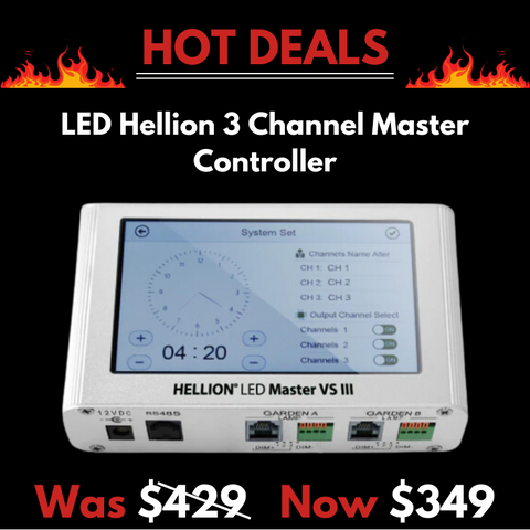 LED Hellion 3 Channel Master Controller