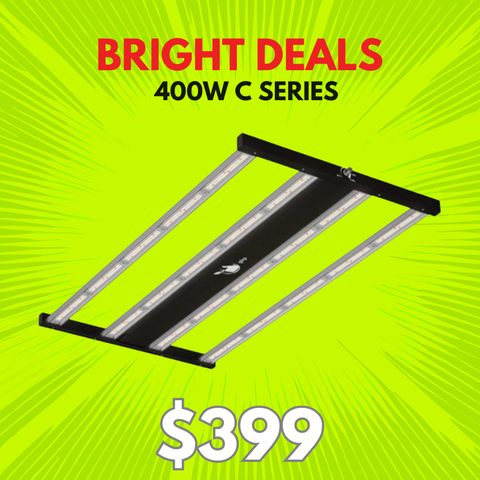LED Grow Light 400w C series 4 Bar - Dimmable full spectrum