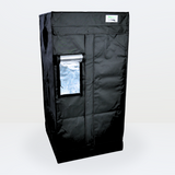 Grow Tent Kit 600 x 1600mm 100w LED Panel Grow Light 100mm Fan & Carbon