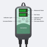 Co2 Digital PPM Controller - Inkbird ICC-500T + S01 Sensor