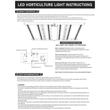 LED 780w 6 Bar + 2 bar UV Booster bars - Dimmable full spectrum LM301H grow light