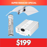 Grow Light Kit 600w - 750w DE UHF HPS - Defender Reflector - Hellion By Adjust-A-Wings