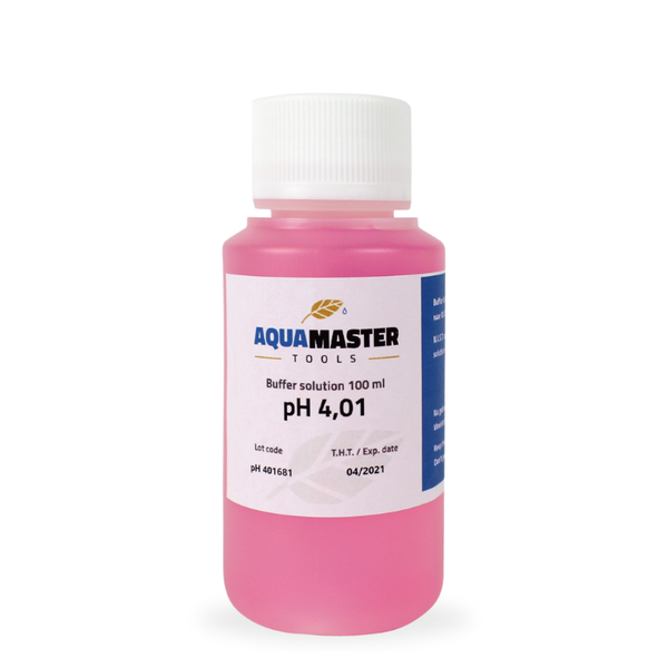 pH 4.01 Calibration Solution - 100ml - Aquamaster