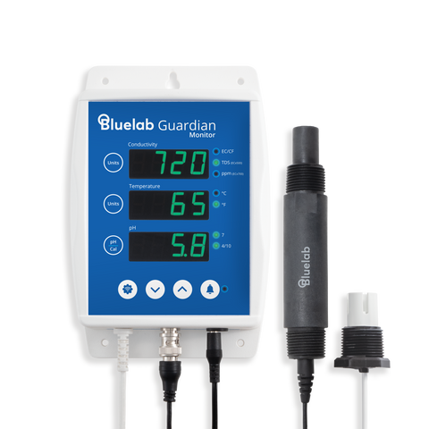 Guardian Monitor Inline pH, EC / CF & Temp with Wi-Fi - bluelab ®