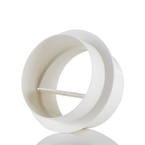 Backdraft Gravity Shutter Damper 150mm - ABS Plastic