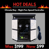 Climate Day - Night Fan Speed Controller c/w Photocell controls 2 Fans, 4 outlets, 2 amp Max Load