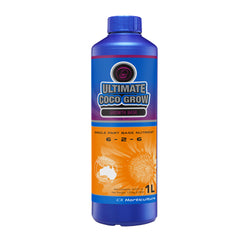 Ultimate Coco Grow Nutrient Single Part 1 Litre - CX Horticulture