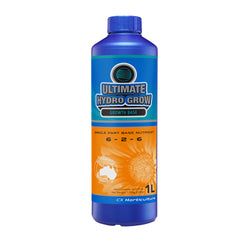 Ultimate Hydro Grow Nutrient Single Part 1 Litre - CX Horticulture