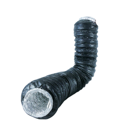 Ducting 100mm x 1 Metre Insulated High Noise Reducing - Flexible Elbow
