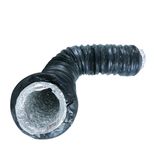 Ducting 150mm x 1 Metre Insulated High Noise Reducing - Flexible Elbow