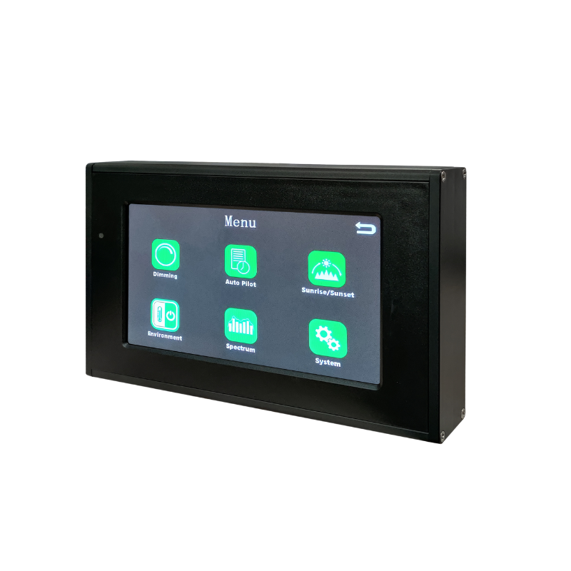 LED Touch screen smart controller for 0 - 10v LED fixtures
