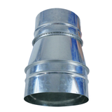 Ducting Reducing Joiner 150mm to 125mm Galvanised steel