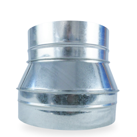 Ducting Reducing Joiner 250mm to 200mm Galvanised steel
