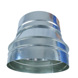Ducting Reducing Joiner 250mm to 200mm Galvanised steel