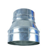 Ducting Reducing Joiner 200mm to 150mm Galvanised steel