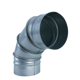 Elbow Ducting 100mm Galvanised steel