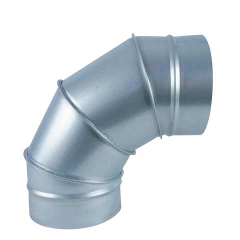 Elbow Ducting 150mm Galvanised steel
