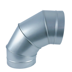 Elbow Ducting 250mm Galvanised steel