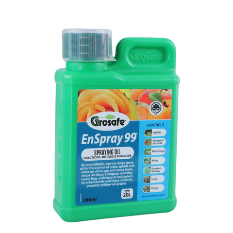 EnSpray 99® Spraying Oil Concentrate 200ml Grosafe Bio Gro Certified