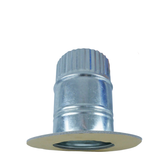 Flanged 100mm Ducting Collar Galvanised Steel
