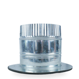 Flanged 150mm Ducting Collar Galvanised Steel
