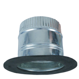 Flanged 150mm Ducting Collar Galvanised Steel
