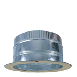 Flanged 250mm Ducting Collar Galvanised Steel