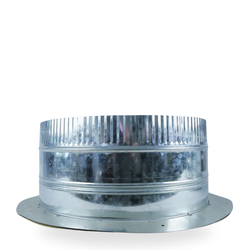 Flanged 315mm Ducting Collar Galvanised Steel