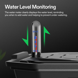 FlexFeed Self-Watering Fabric Pot Base, Auto-Irrigation Water Delivery System with Reservoir Meter