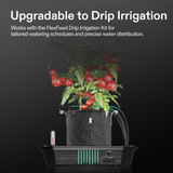 FlexFeed Self-Watering Fabric Pot Base, Auto-Irrigation Water Delivery System with Reservoir Meter, 4-Pack