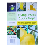 Trappit Sticky Yellow Insect Trap 200mm x 250mm Pack of 10