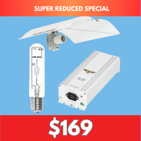 Grow Light Kit 315w CMH - Defender Reflector - Hellion By Adjust-A-Wings