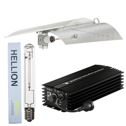 Grow Light Kit 600w Digital Ballast, Super Plant HPS Lamp & Medium Enforcer Reflector - Hellion by Adjust-A-Wings