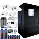 Grow Tent Kit 2.4 x 1.2 Metre Hellion 2 x 630w CMH Grow Lights Fan & Carbon Filter