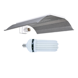 Grow Light Kit 250w 14000k CFL Lamp & CFL Reflector Wing