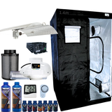 Grow Tent Kit 1.4 Metre 600w HPS Digital Enforcer Grow Light Fan & Carbon Filter