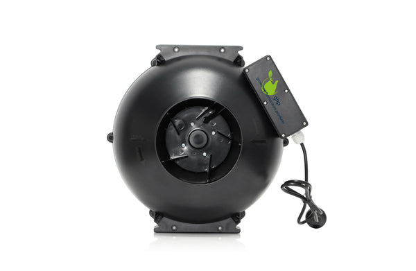 150mm Centrifugal Fan - 533 Cubic Metres Per Hour with Speed Controller - Double sound insulated housing