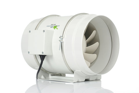 200mm Mixed Flow Fan - 855 Cubic Metres Per Hour with Speed Controller