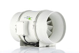 250mm Mixed Flow Fan - 1405 Cubic Metres Per Hour with 2 Speed Hi-Low Switch