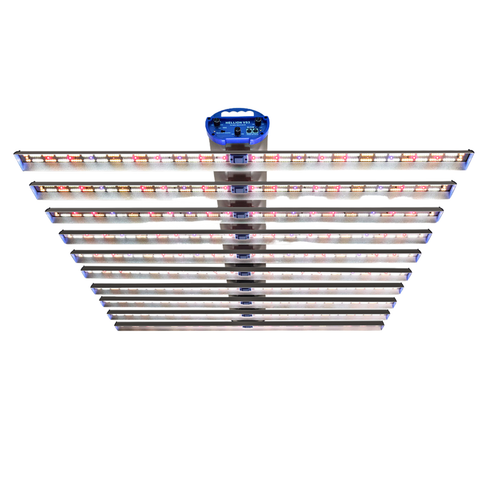 LED Grow Light 1000w PRO 2.9 μmol/j - 10 Bar with Controllable Spectrums Veg-Bloom-UV - Hellion