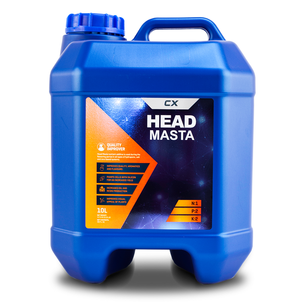 Headmasta 10 Litre Additive - CX Horticulture