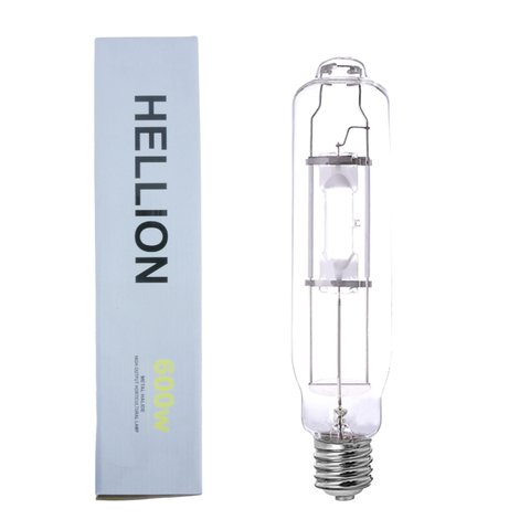 600w Metal Halide 4200K Colour Temp Tubular Grow Lamp - Hellion