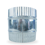 Joiner - Connector 150mm Ducting  Galvanised Steel
