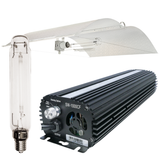 Grow Light Kit 1000w Digital Ballast Blackline, Super Plant HPS Lamp & Large Avenger Adjustawings