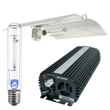 Grow Light Kit 400w Digital Ballast Blackline, Son-T Agro Philips HPS Lamp & Medium Enforcer Adjustawings