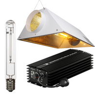 Grow Light Kit 600w Digital Ballast GHP, Super Plant HPS Lamp & Air Cooled Gloria Reflector